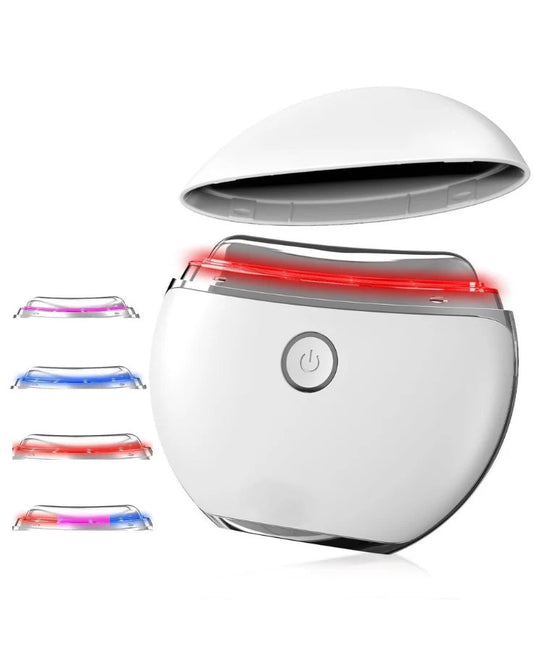 Electric Facial Massager with Heating and Vibration